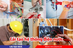 cải tạo hệ thống điện nước