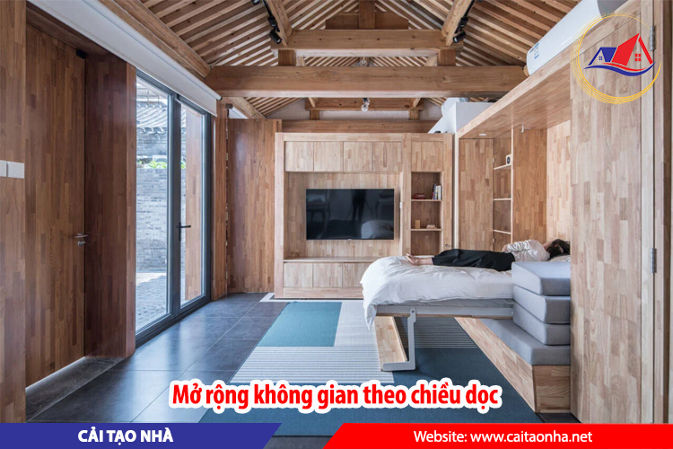 Mở rộng không gian theo chiều dọc