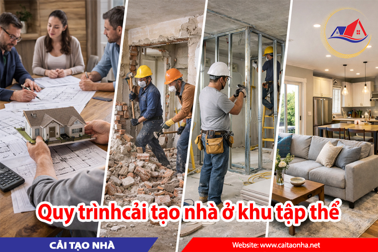 Quy trình cải tạo nhà