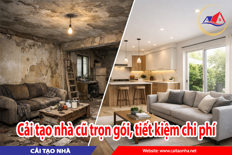 Cải tạo nhà cũ trọn gói