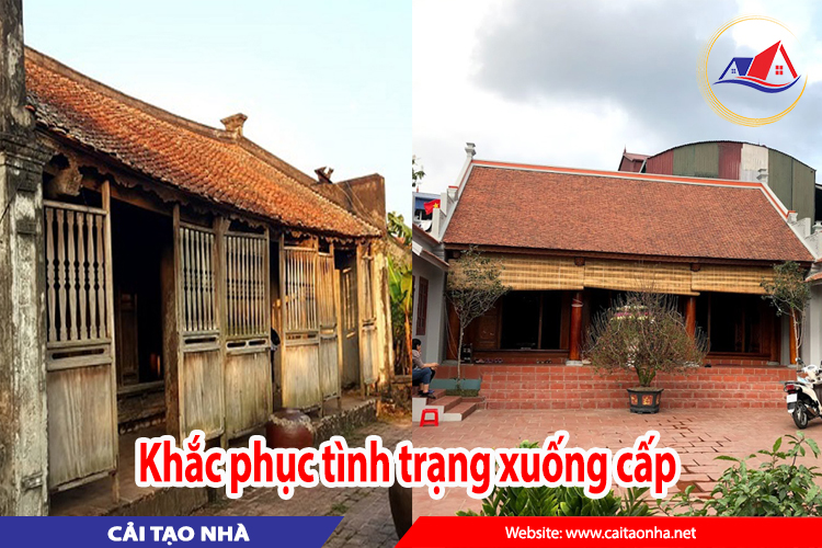 khắc phục tình trạng xuống cấp