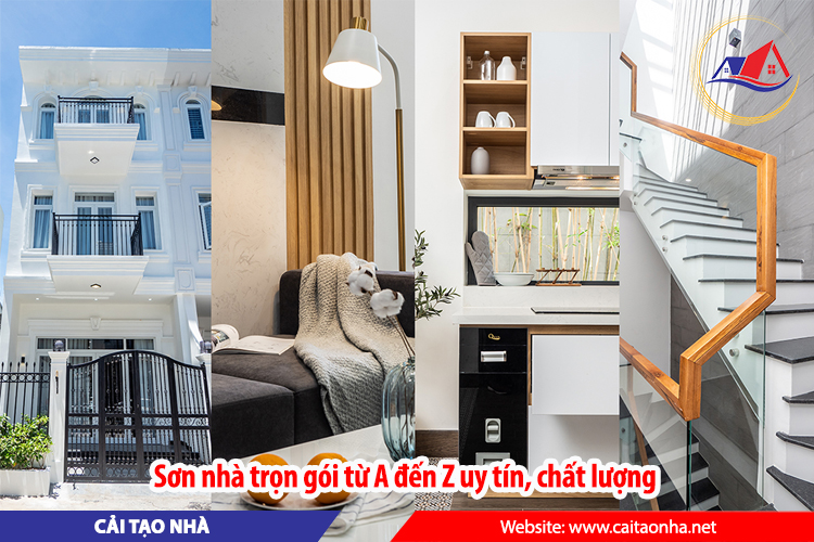 Sơn nhà trọn gói từ A đến Z uy tín, chất lượng