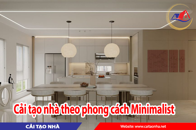 cải tạo nhà theo phong cách minimalist