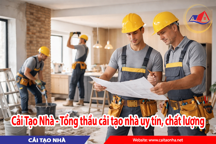 Cải Tạo Nhà - Tổng thầu cải tạo nhà uy tín, chất lượng
