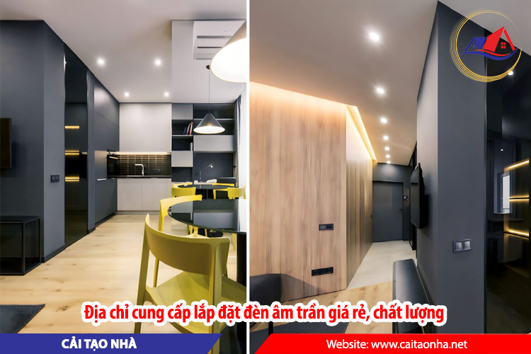 Địa chỉ cung cấp lắp đặt đèn âm trần giá rẻ, chất lượng