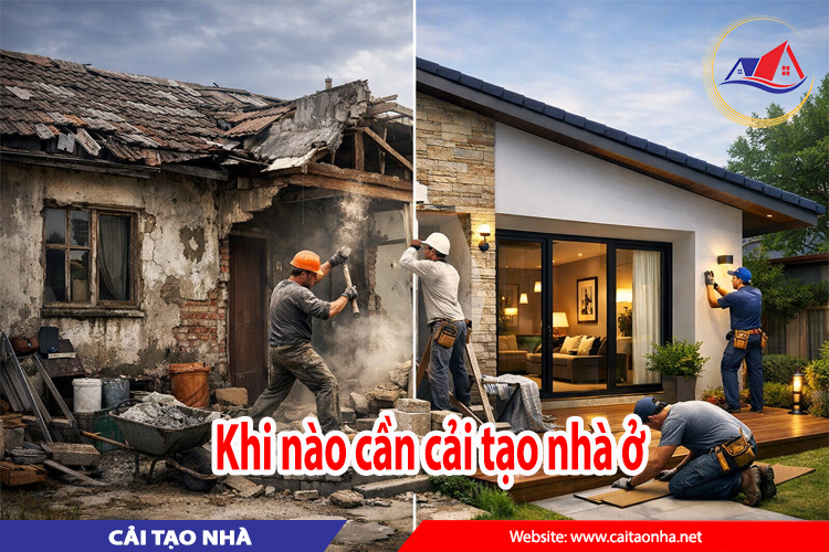 khi nào cần cải tạo nhà ở