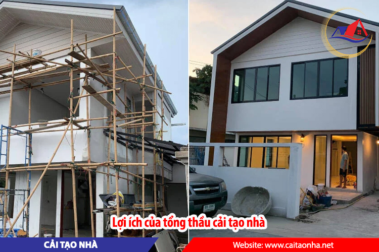 Lợi ích của tổng thầu cải tạo nhà