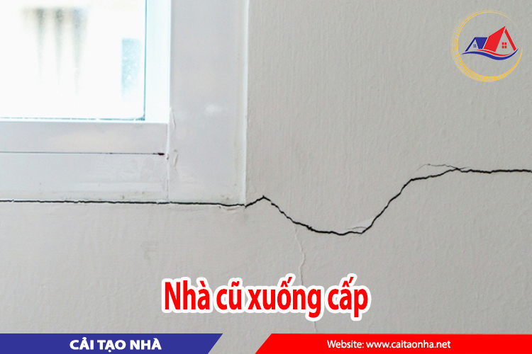 nhà cũ xuống cấp