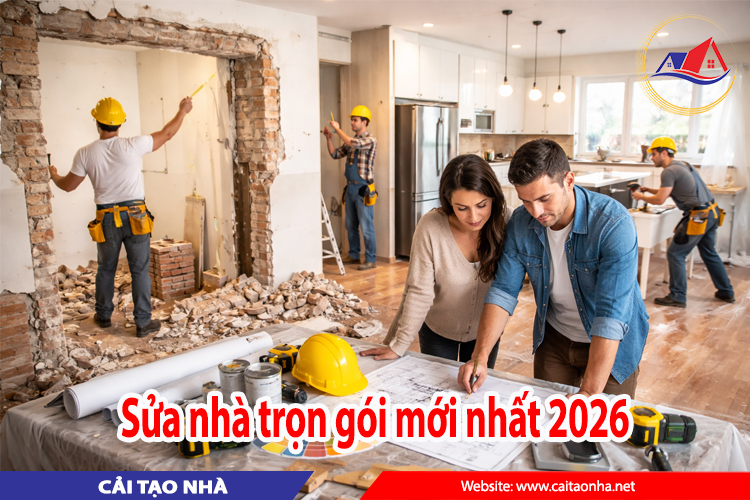 sửa nhà trọn gói mớ nhất 2026