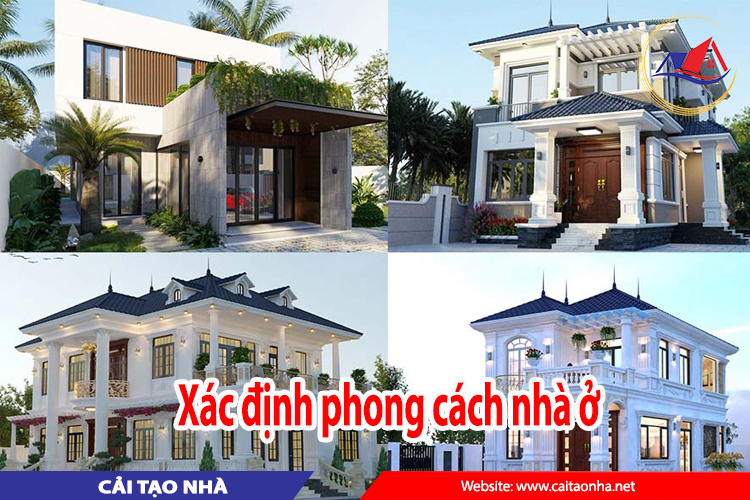 xác định phong cách nhà ở