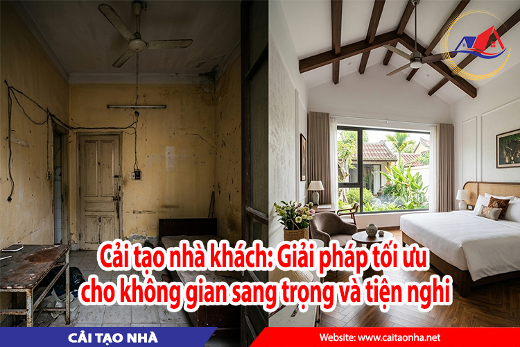 cải tạo nhà khách
