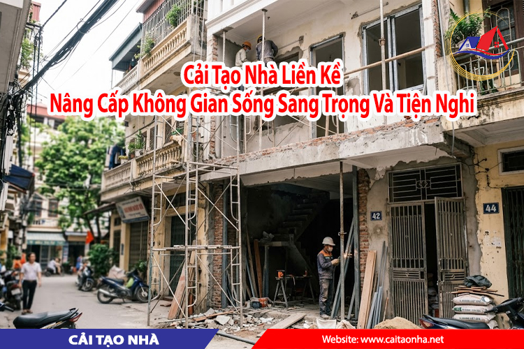 cải tạo nhà liền kề