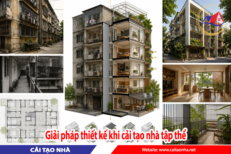 Giải pháp thiết kế khi cải tạo