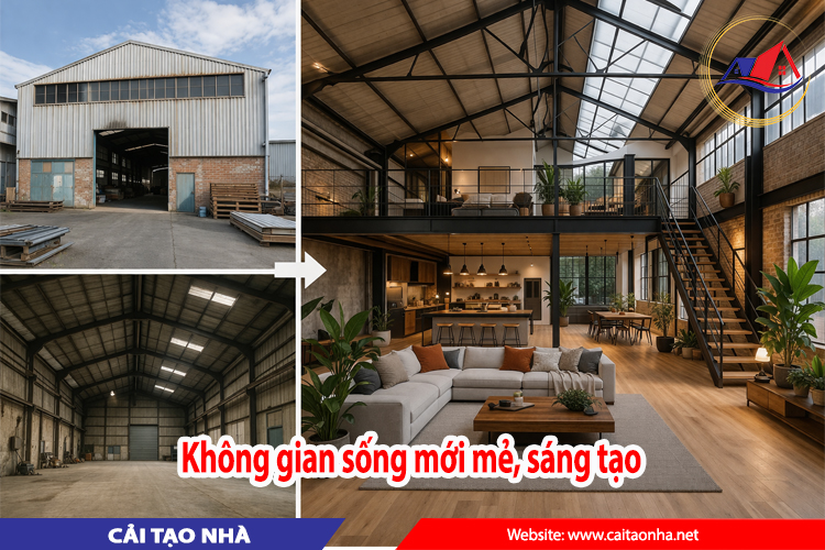 không gian sống mới mẻ sáng tạo