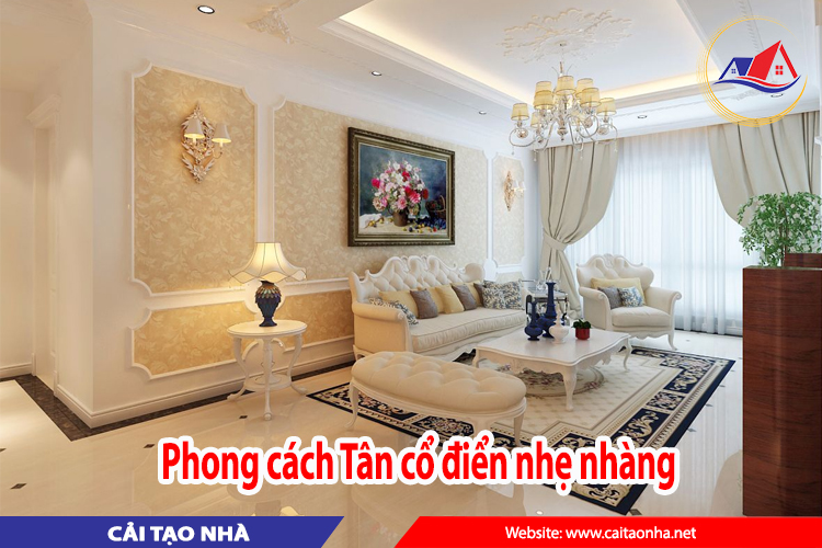 phong cách tân cổ điển nhẹ nhàng