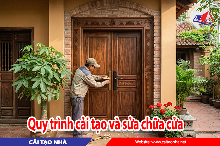 quy trình cải tạo và sửa chữa