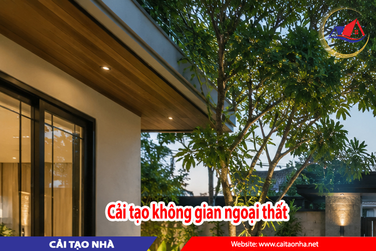 cải tạo không gian ngoại thất
