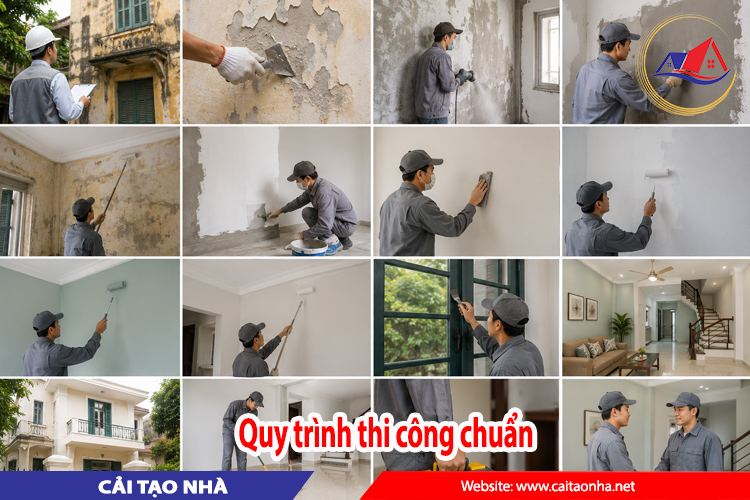 Quy trình thi công chuẩn