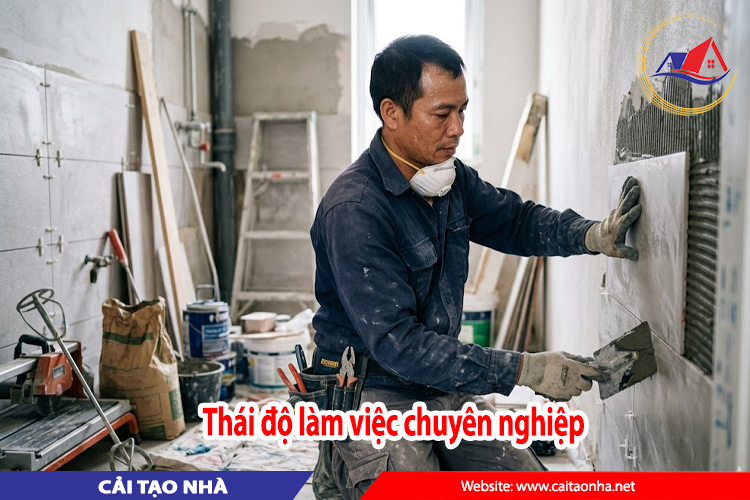 thái độ làm việc chuyên nghiệp
