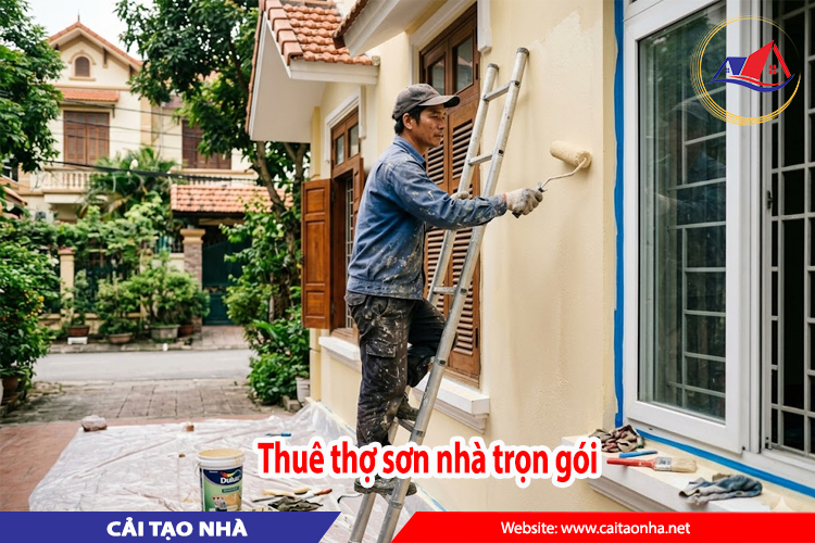 thuê thợ sơn nhà trọn gói