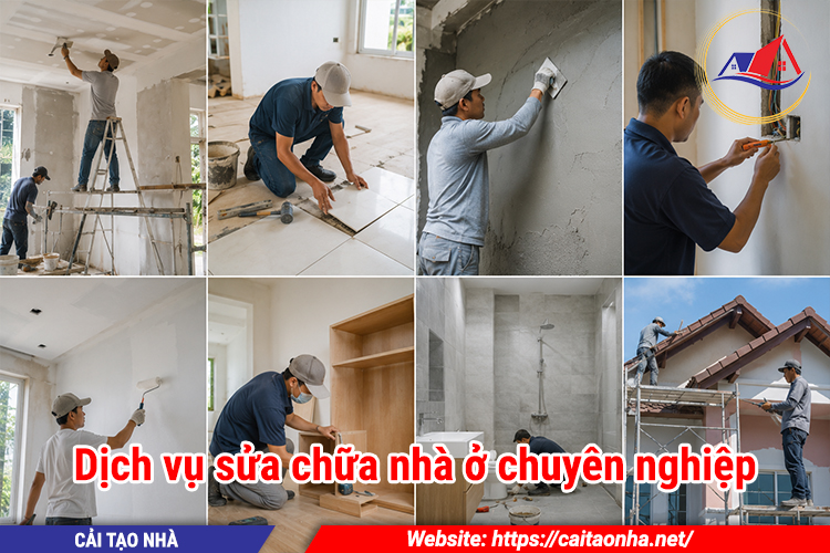 Dịch vụ sửa chữa nhà ở chuyên nghiệp