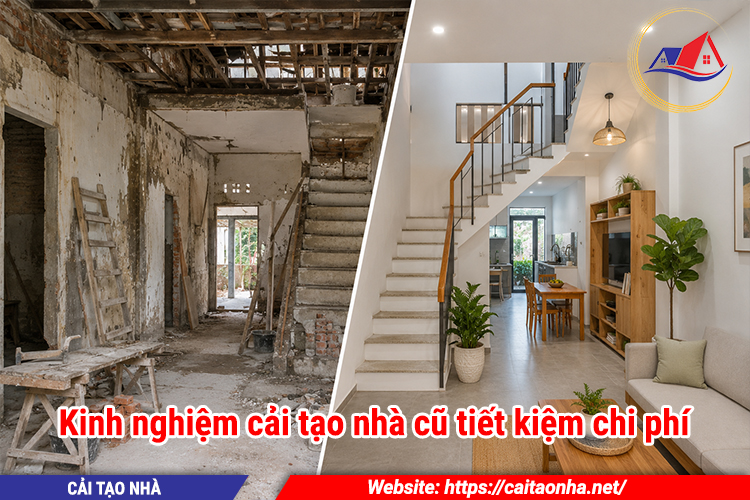 Kinh nghiệm cải tạo nhà cũ tiết kiệm chi phí