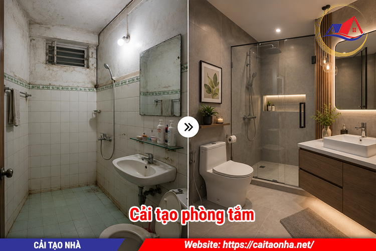 Cải tạo phòng tắm
