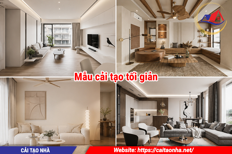 Mẫu cải tạo tối giản (Minimalism)