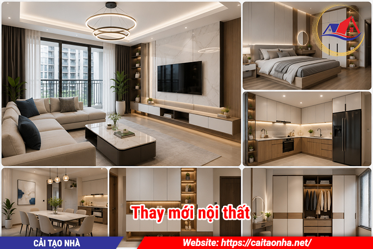 Thay mới nội thất