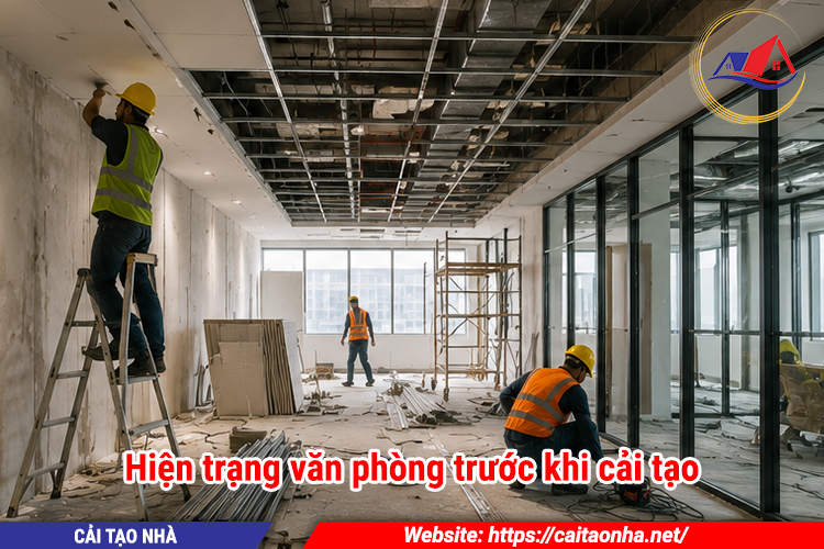 Hiện trạng văn phòng trước khi cải tạo