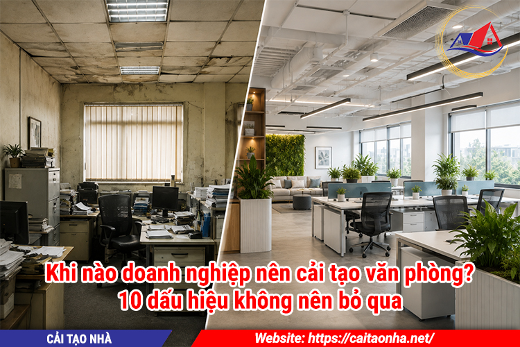 Khi nào doanh nghiệp nên cải tạo văn phòng? 10 dấu hiệu không nên bỏ qua