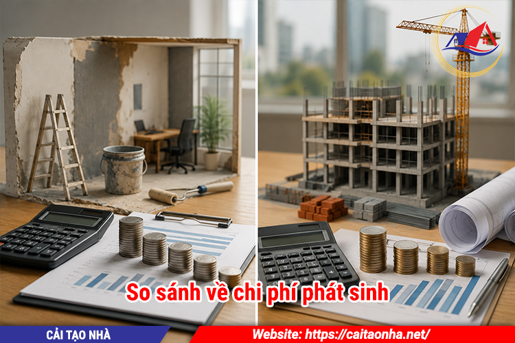 So sánh về chi phí phát sinh