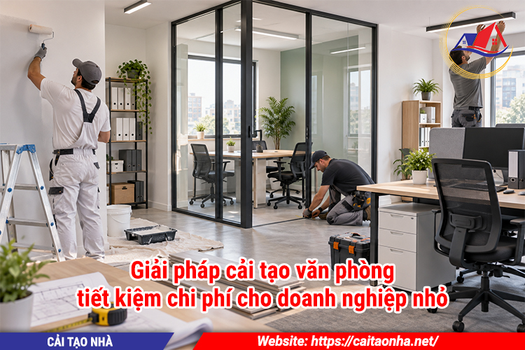 Giải pháp cải tạo văn phòng tiết kiệm chi phí cho doanh nghiệp nhỏ