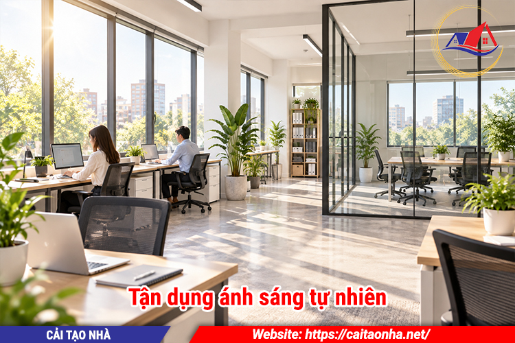 Tận dụng ánh sáng tự nhiên