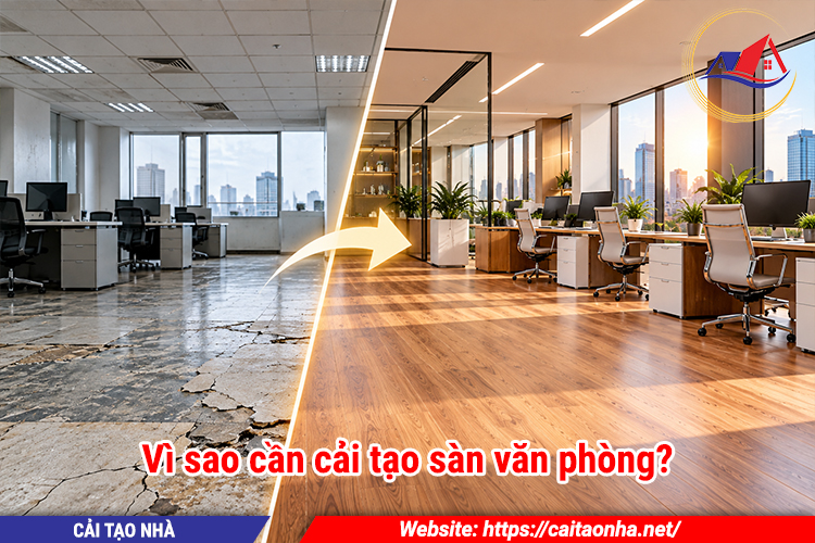 Vì sao cần cải tạo sàn văn phòng?