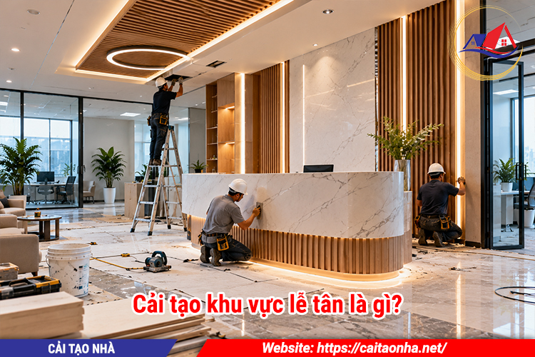 Cải tạo khu vực lễ tân là gì?